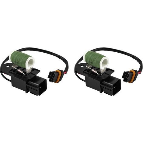 Convient pour deux résistances de ventilateur automobile neuves et de haute qualité 68050128AA, pour les modèles Challenger. (1/5)