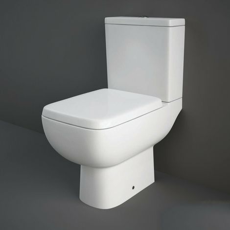 RAK Series 600 Toilet Inc Soft Close Seat Short Projection Compact Toilet WC (1/4)