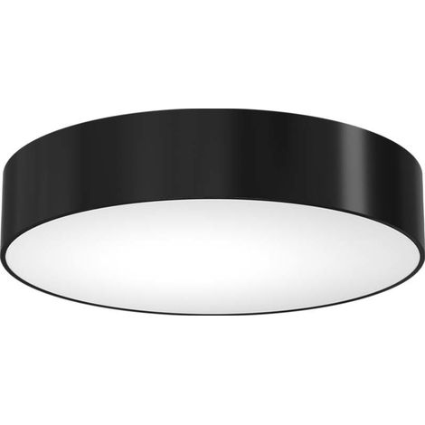 Plafoniera rotonda 80 cm 9xE27 20W nero/bianco Bungo (1/2)