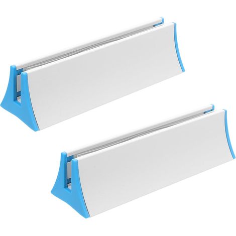 Pince de panneau bureau en alliage d'aluminium, 2 pièces