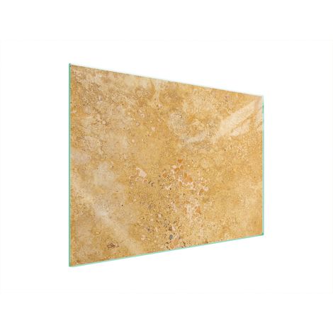 GLASSCHUTZPLATTE FÜR HERD 70x52 SCHIEFER (1/5)
