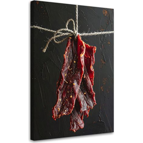 Quadro su tela, Carne secca di manzo, 70x100 (1/5)
