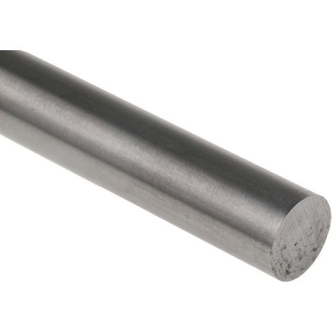 Tige Acier Argenté, diam. 15mm, L 330mm ( Prix pour Lot de 2 ) - Tige Acier Argenté, diam. 15mm, L 330mm ( Prix pour Lot de 2 )