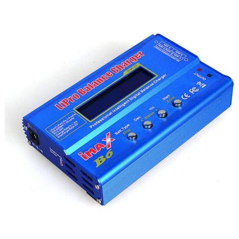 Lipo Chargeur 80 W 6 A Professional Balance High Power pour LiPo/Li-Ion/Life (1-6S), NiMH/NiCd (1-15S) (1/5)