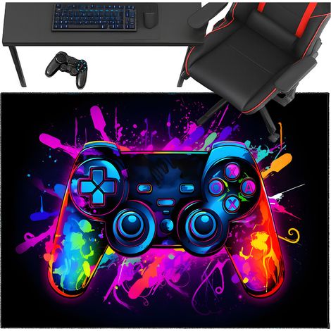 Tapis Strado ColorPad 3D 120x170 cm, moderne avec un effet tridimensionnel pour une chambre de gamer
