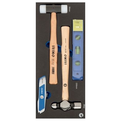 IRIMO - Module mousse 1/3 Outils de frappe et de coupe - 4 pièces