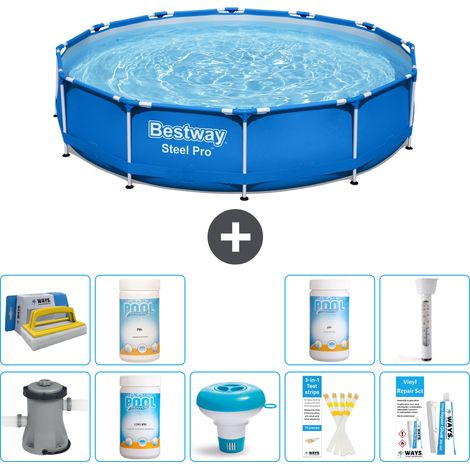 Bestway Bestway Steel Pro Ronde - 366x76 cm - 10-pièces S43338 (1/5)