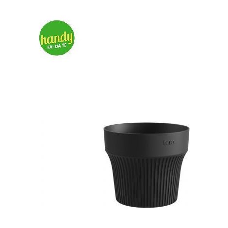 Vaso Teraplast Tiny 10 cm Ash