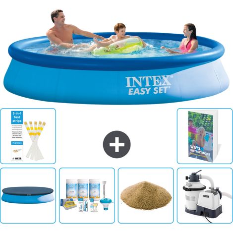 Intex Piscine Easy Set Ronde - 366x76 cm - 7-pièces S47 (1/5)