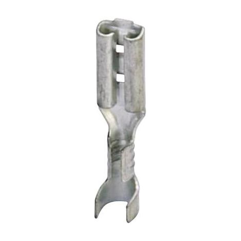 COSSE CLIP 2.8 MM X 0.8 MM PHOENIX CONTACT C-SCF 1/2,8X0,8 3240153 180 ° NON ISOLÉ MÉTAL 100 PC(S)