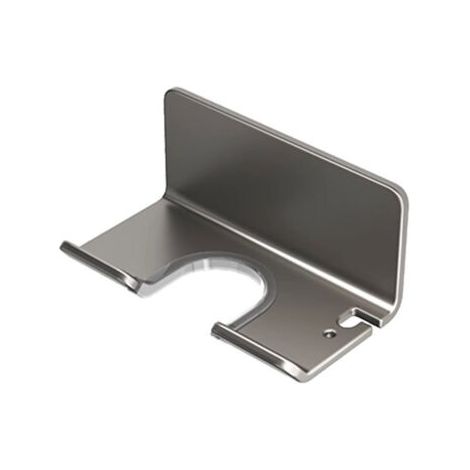 Wandmontierter Haartrocknerhalter mit Kabelaufwicklung, stabile und einfach zu montierende Aufbewahrungsmöglichkeit für Badezimmer-Stylinggeräte, schwarz (1/5)