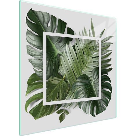 Glasschutzplatte für den Herd 50x52 Blatt (1/5)