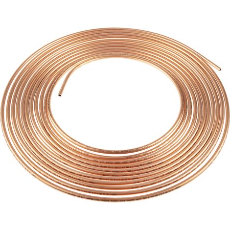 Tubes en cuivre RS PRO Diamètre externe 1/4pouce, longueur 10m +200 °C ( Prix pour 1 )