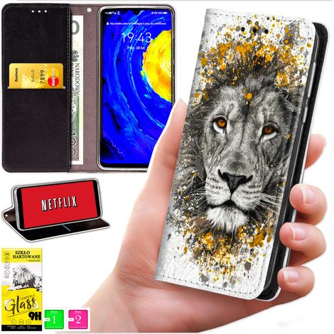 Funda tipo cartera para Realme 14 Pro+ 5G / 14 Pro Plus 5G - Diseño Bluemoon + Cristal 9H (1/5)