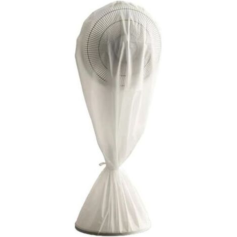 Housse de protection contre la poussière pour ventilateur rond étanche - Housse de rangement portable sur pied pour ventilateur électrique domestique (longue) (1/4)