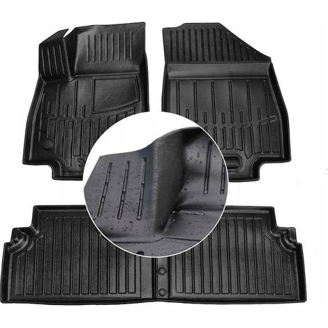 Tapis et essuie-glaces en caoutchouc pour KIA EV3 (à partir de 2024) - UD Troughs (1/5)