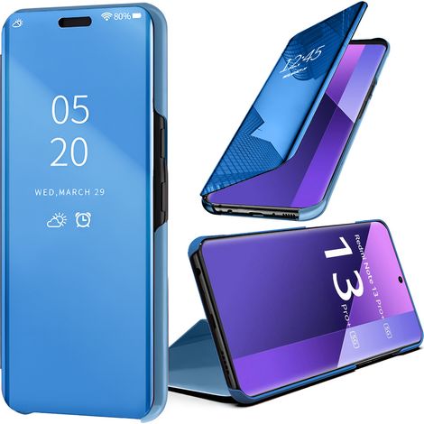 Custodia per Xiaomi Redmi Note 13 Pro+, trasparente, blu (1/5)