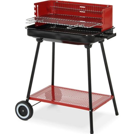 Barbecue a Carbone Carbonella con Paravento e Carrello Taddei Carbonella 60 (1/2)