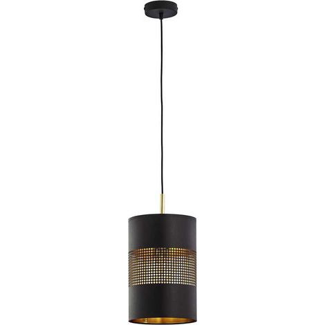 [NEUWERTIG] B-Ware Pendelleuchte BOGART BLACK LED Hängeleuchte Lampe für Wohnzimmer schwarz elegant (1/2)