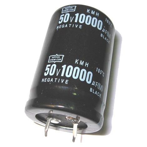 10000uF 50Vdc Condensador Electrolitico 2Pin Snapin