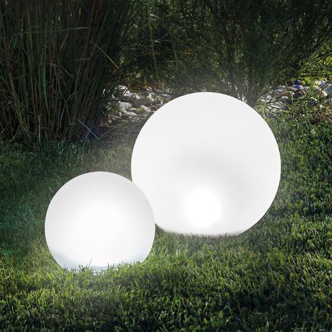 esotec Solarkugel für den Garten 2er SET multicolor wetterfest 102613