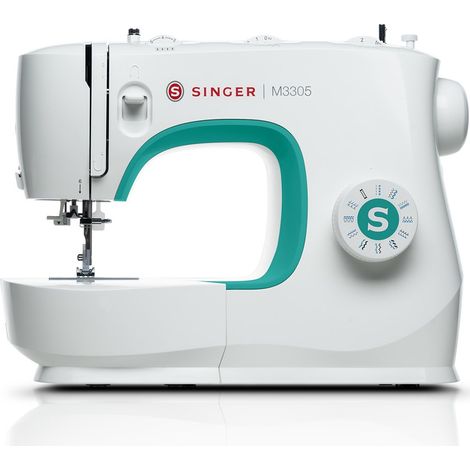Macchina da Cucire Singer M3305 Semi-automatica, Elettrica, Ideale per Cuciture di Precisione (1/5)