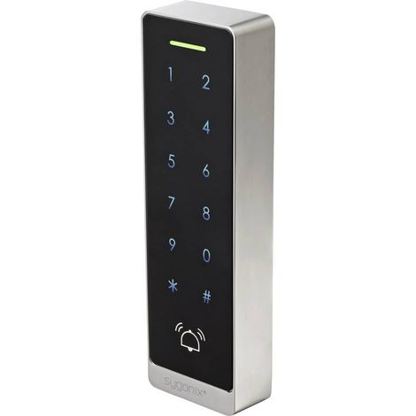 Sygonix SY-7372600 Clavier à code avec RFID montage apparent (en saillie) 12 V/DC, 18 V/DC IP66 avec clavier éclairé, a (1/4)