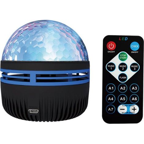Projecteur d'aurores boréales, veilleuse LED rechargeable, lampe à projection d'étoiles galactiques et de vagues océaniques avec télécommande – pour chambre, anniversaires et enfants (1/5)