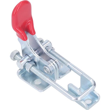Pince de serrage à levier réglable, bride de traction robuste pour porte, fermeture rapide, capacité de maintien 320 kg (1/5)