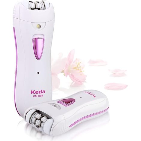 Épilateur lisse pour femme - Épilateur rechargeable pour le visage - Épilateur pour le visage - Épilateur lisse pour femme - Épilateur pour le visage et le bikini - Bras/visage/duvet de pêche (1/5)