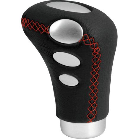 Cobra - Pomello leva cambio - Nero/Rosso (1/2)
