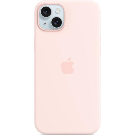 iPhone 15 Plus Silicone Case with MagSafe - Light Pink (1/4)