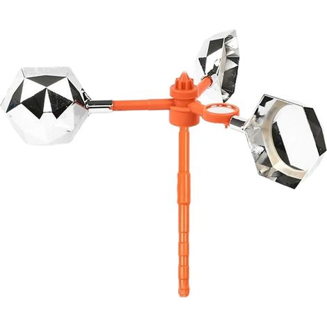 Tige isolante pour repousser les oiseaux rflecteur et rpulsif (1/5)