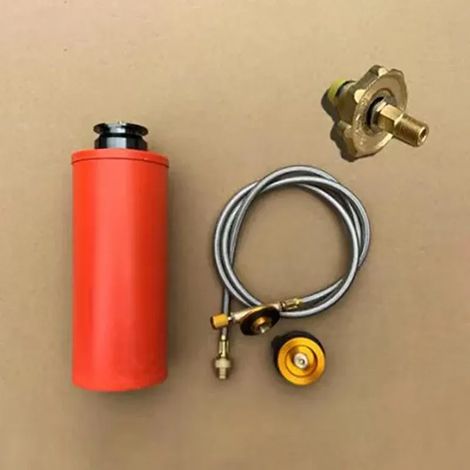 Adaptateur pour réchaud à gaz extérieur, connexion externe, réservoir de gaz, accessoires pour réchaud à cassette, réchaud de camping, fournitures pour réchaud de pique-nique, réchauds de cuisine port (1/2)