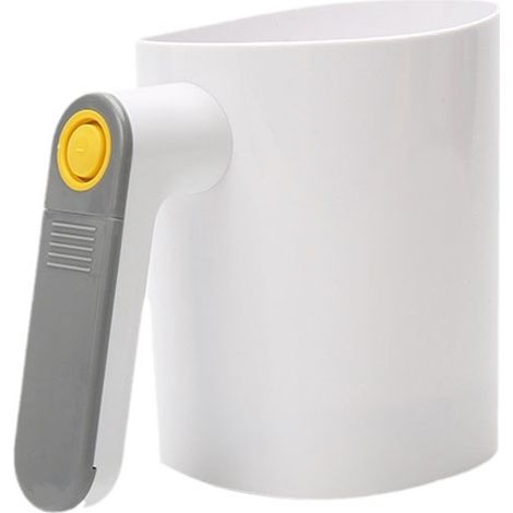 Elektrisches Mehlsieb, batteriebetrieben, für Gebäck, ergonomischer Griff, leicht zu reinigen