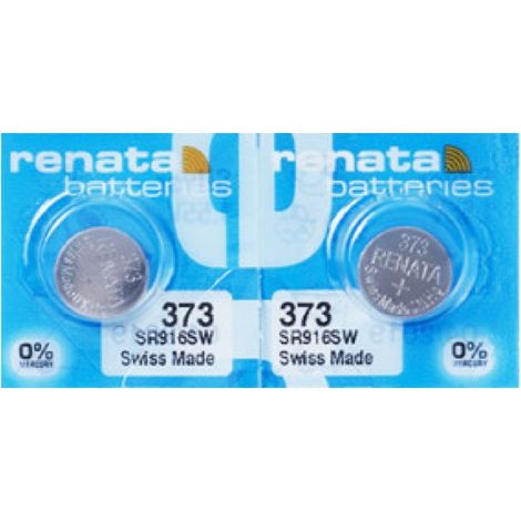 .2 Pile renata 373 SR916SW.