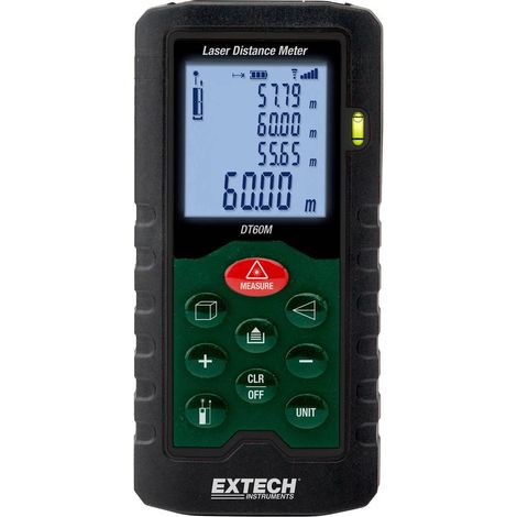 Extech DT60M Telemetro laser Intervallo di misura (Max.) 60 m (1/5)