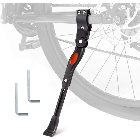 Béquille de vélo réglable arrière support latéral vélo pour vélo 22"-27" Vélo de route 700C (1/5)