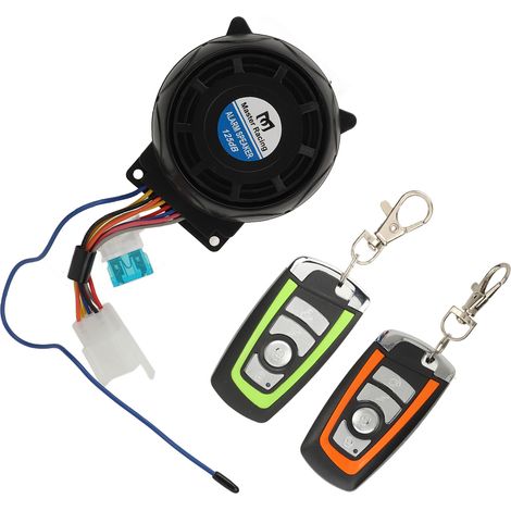 Système d'alarme antivol moto DC12V étanche à sens unique, universel pour scooter et moto, dispositif de sécurité 12 volts imperméable. (1/5)