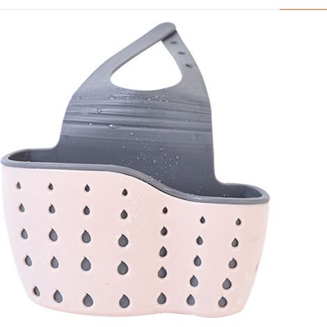 BUNTHAUS Égouttoir de rangement pour évier de cuisine (rose) (1/5)