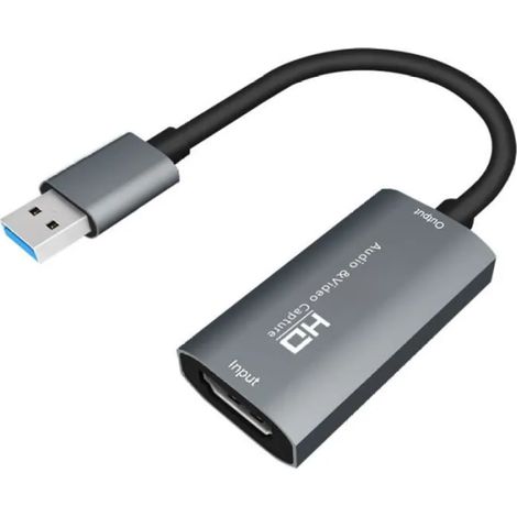 Carte de Capture Vidéo USB 3.0 - HD 4K 60FPS, Audio Haute Définition, Streaming et Enregistrement (1/5)