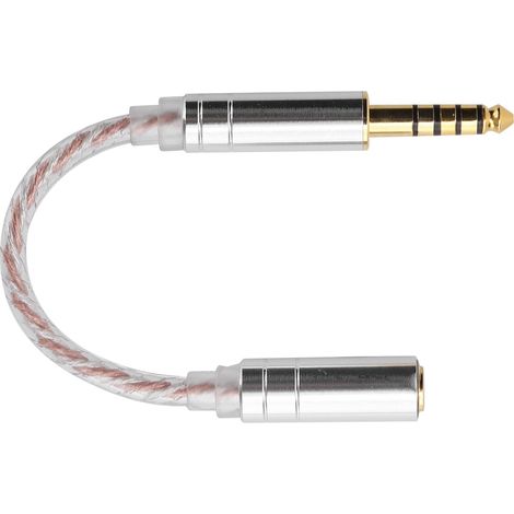 Adaptateur Audio 4.4mm Mâle vers 3.5mm Femelle pour Casque HiFi, Compatible avec Sony NW-ZX300A et HIFIMAN (1/5)