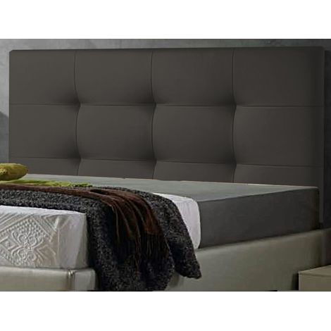 Cabecero cama polipiel moderno 15070 cm TEXAS gris (1/4)