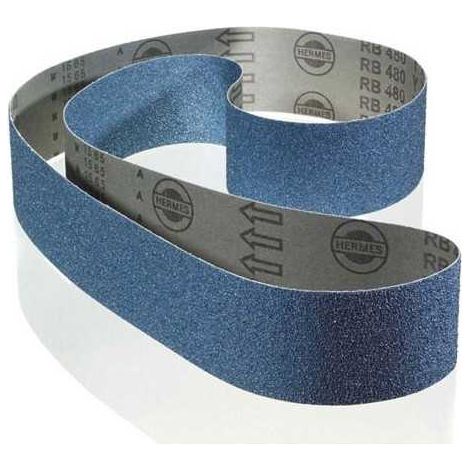 Hermes RB48024YX bandas abrasivas grano 120 75mm x 2m (1/2)