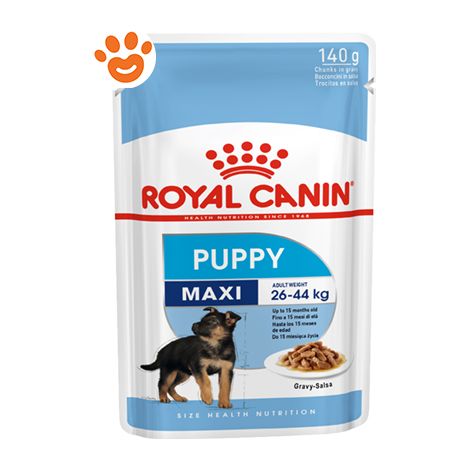 Royal Canin Dog SHN Maxi Puppy in Gravy - Bustina 140 Gr - Cibo Umido Cani