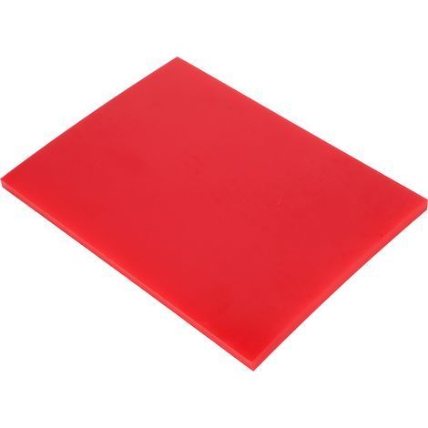 Selbstgemachtes Schneidebrett aus Leder, stoßdämpfende Schutzplatte 200 x 150 x 9 mm (1/5)