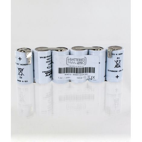 Batterie 7.2V 1.6Ah 6VNT CS (1/2)