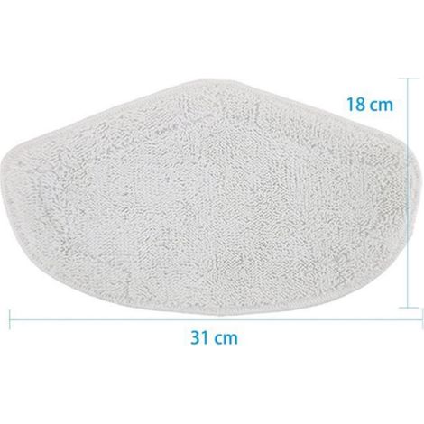 Serpillères Reutilisables - Microfibre Haute Qualité - Pour Balai Vapeur Polti Vaporetto - 6 Pièces (1/4)