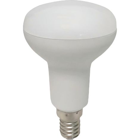 Lampadina LED E14 da 5W con riflettore (equivalente a 40W) 470lm 3000K 25000H
7hDayron