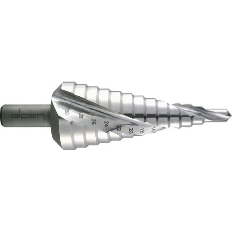 ALPEN Stufenbohrer Gr.3 HSS 2 Schneiden Bohrer ø 6.0-30.0 mm (1/2)